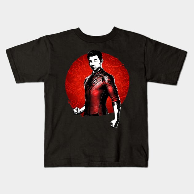 Shang Chi Kids T-Shirt by jessycroft